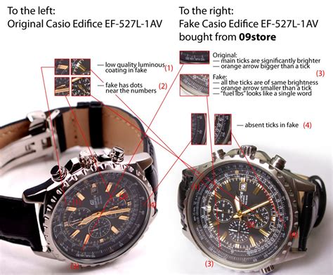 edifice watch how to tell if fake|Casio Edifice Fake .